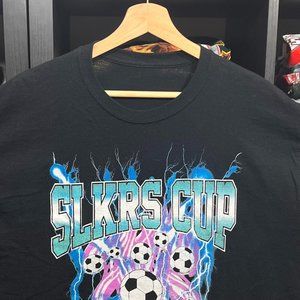 Soccer Thunder Slkrs cup shirt cut tag Size XL